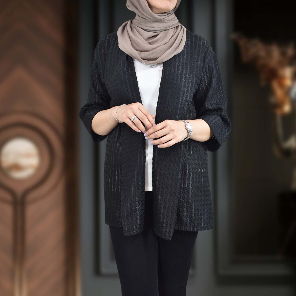 مانتو زنانه دل آویز مدل M300